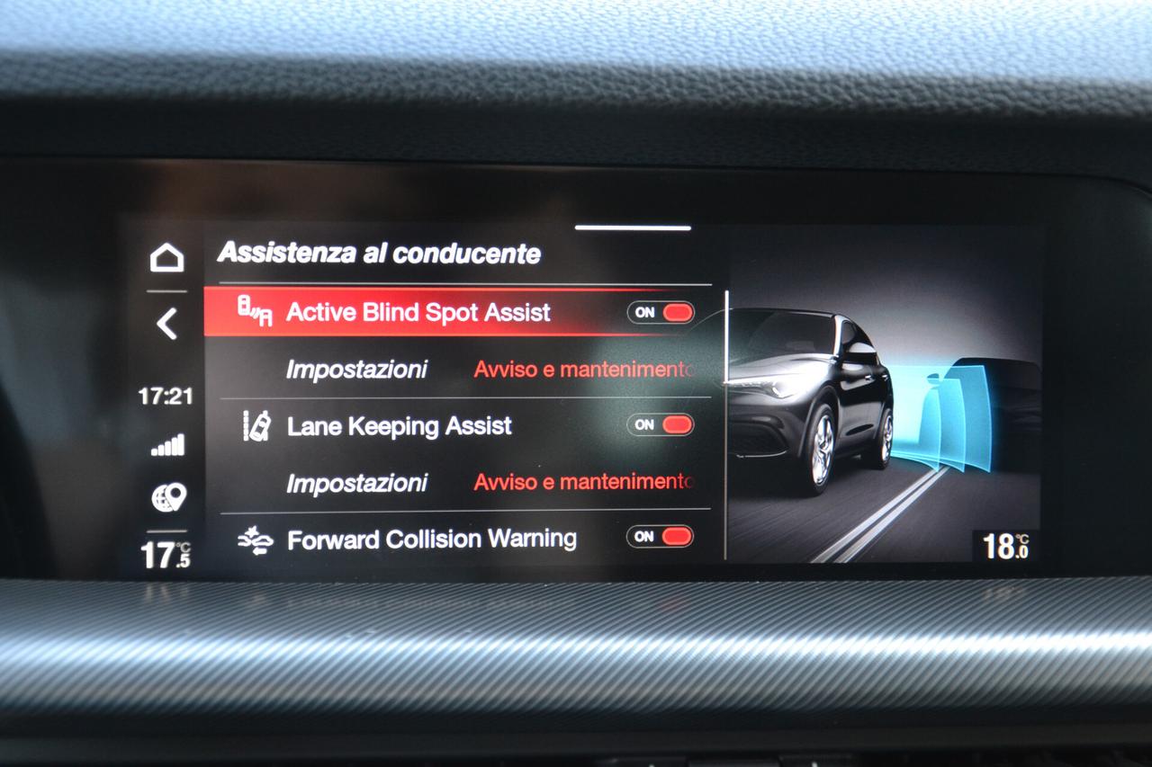 Alfa Romeo Stelvio 2.2 190CV AT8 Q4 SPRINT **PAD.F1-LED-NAV-RETROCAM*