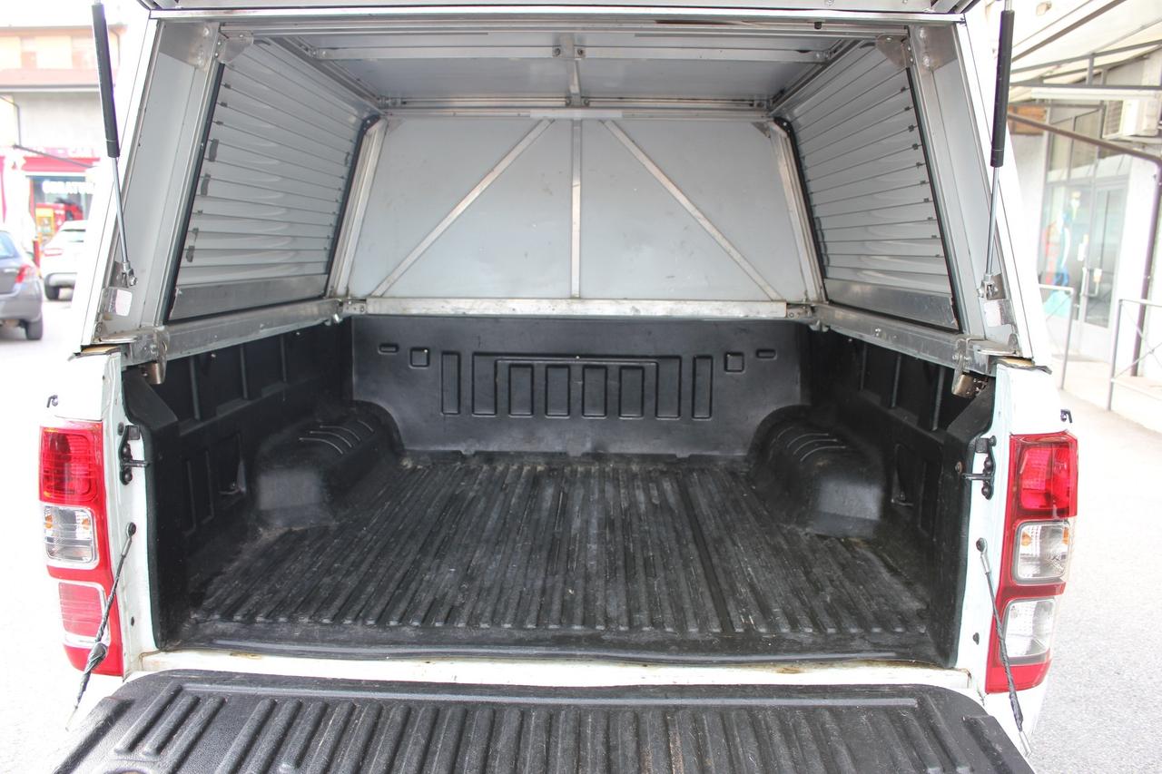 FORD RANGER 2.2 TDCI DOUBLE CAB XL HARD TOP CON TAPPARELLE LATERALI