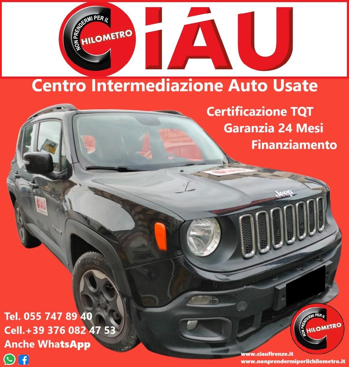 Jeep Renegade 1.6 Mjt 120 CV Longitude Neopatentati