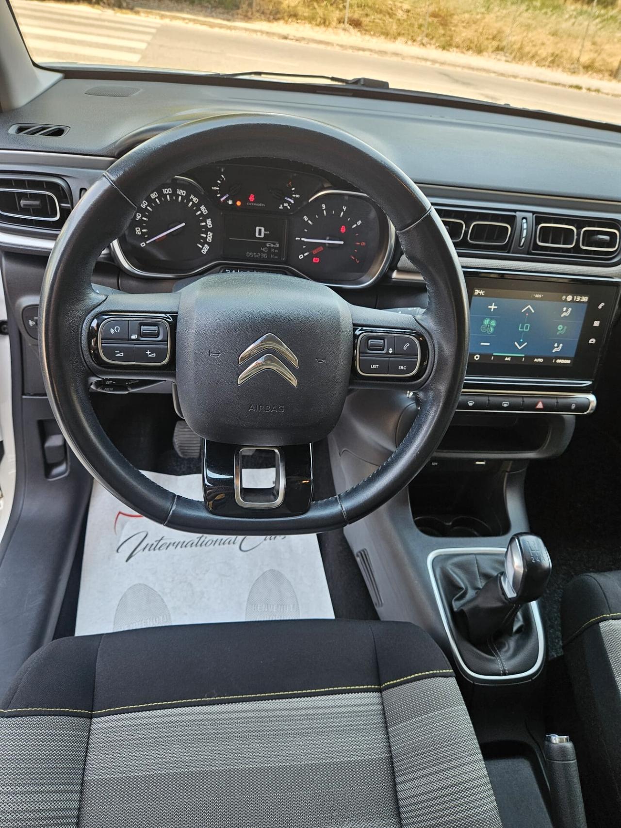 Citroen C3 1.2 benzina 61kw SHINE 2019