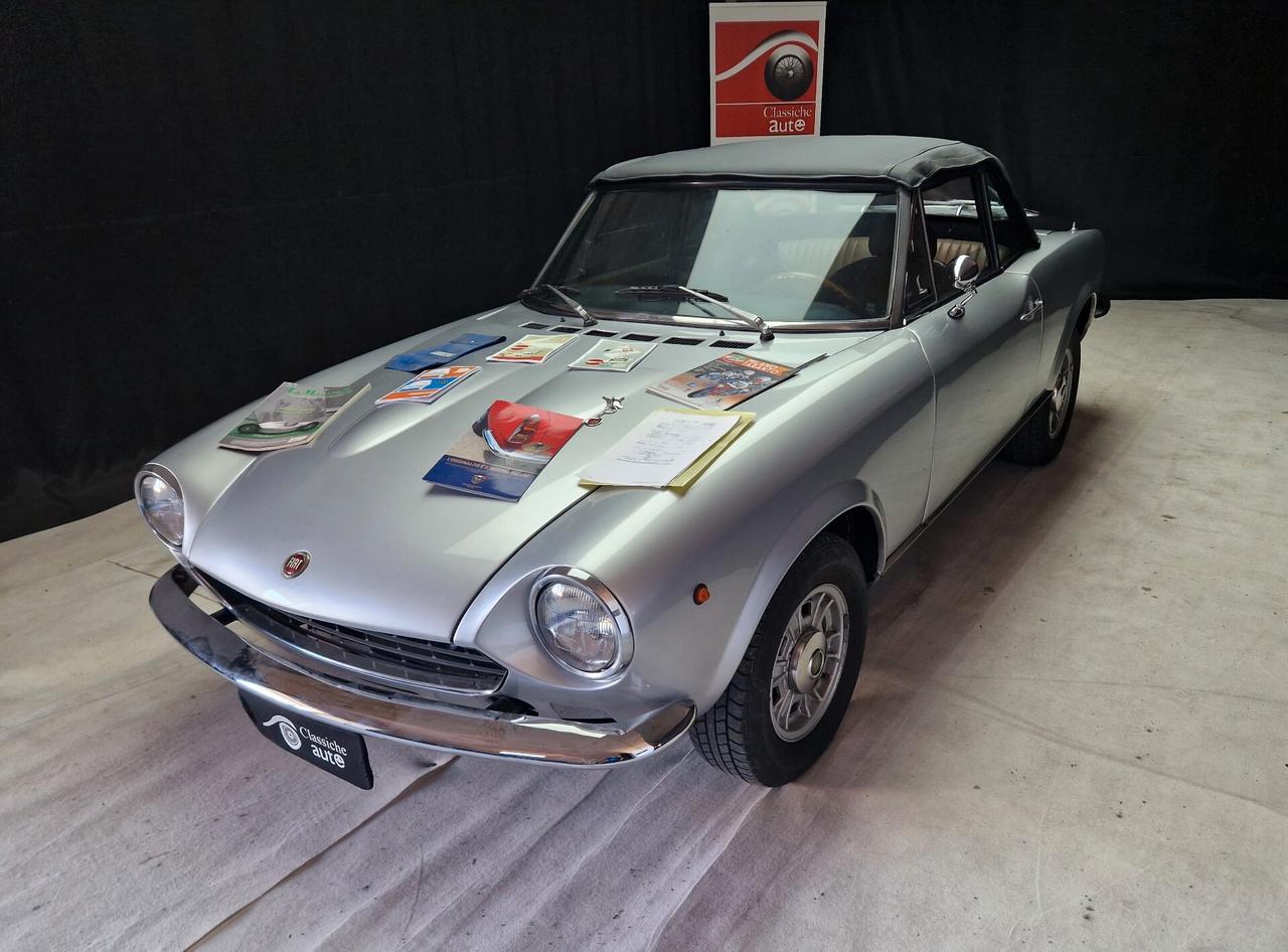 Fiat 124 Spider 1.8 certif. ASI con C.R.S