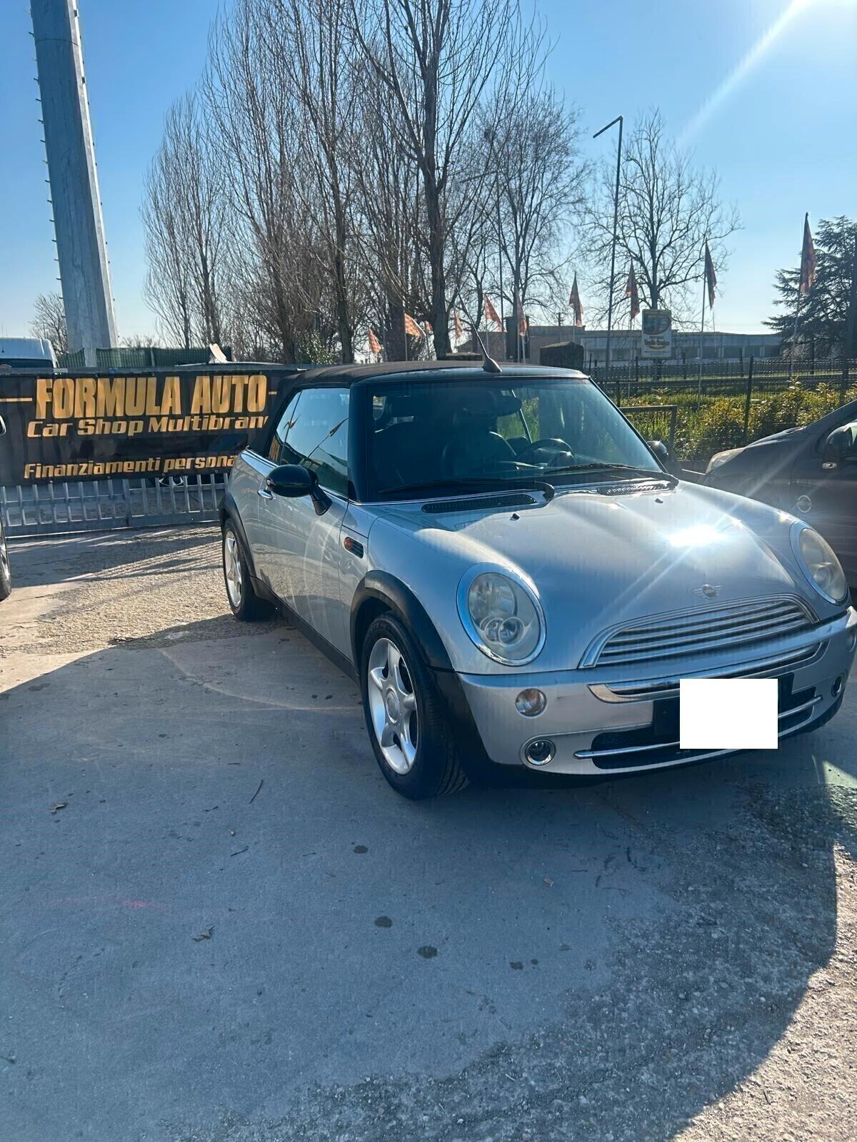 Mini Mini 1.6 16V One de luxe Cabrio ok neo patentati