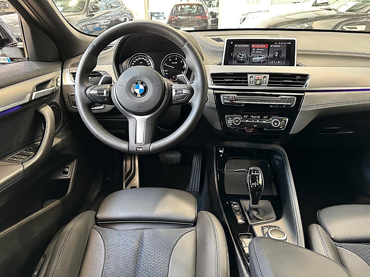 BMW X2 xdrive18d Msport auto-LED-19"-Camera-Carplay