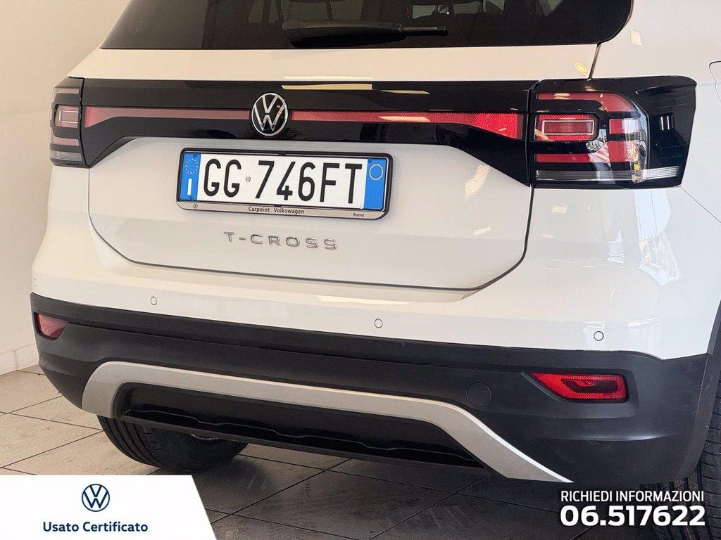 VOLKSWAGEN T-cross 1.0 tsi advanced 110cv dsg del 2021