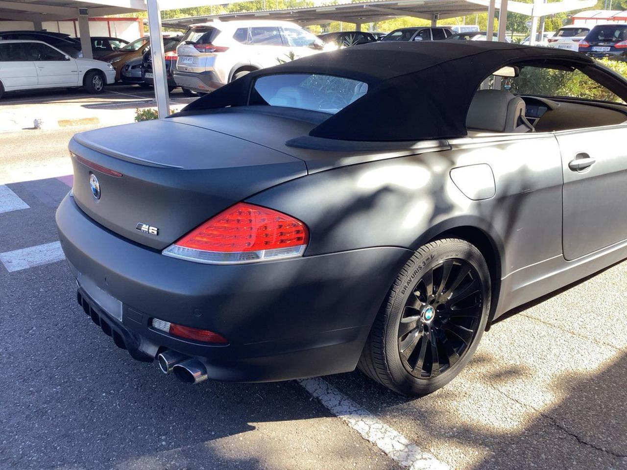 BMW 650 i CABRIO 367CV ! VERNICE OPACA ! ASI A GENNAIO !