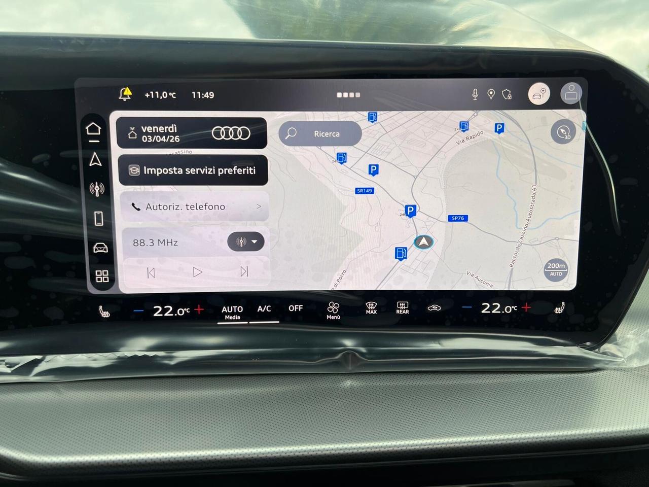 AUDI Q3 ACCONTO € 23.765,00 NOLEGGIO CON RISCATTO NO SCORING