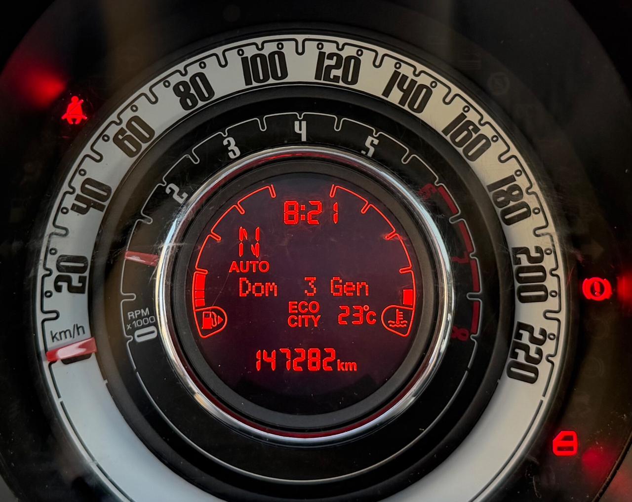 Fiat 500 1.2 Benzina Automatica 69 Cv