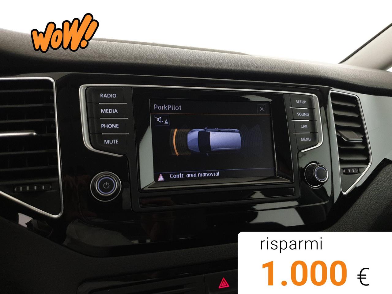 Volkswagen Golf sportsvan 1.6 tdi highline 110cv