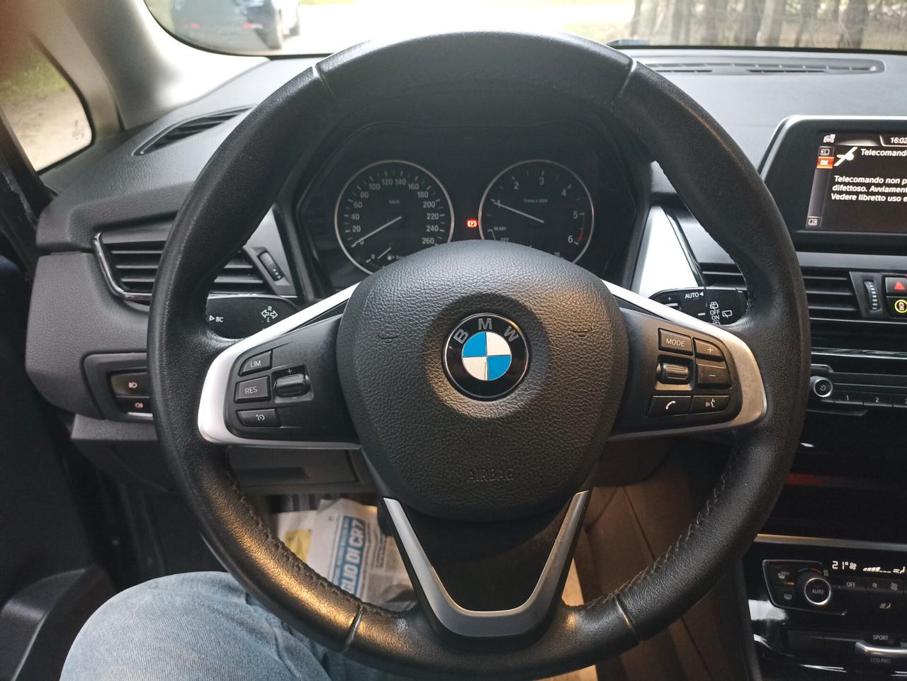 BMW SERIE 2 1.6 TDI 116cv 05/2016 KM 125.000 TAGLIANDI BMW