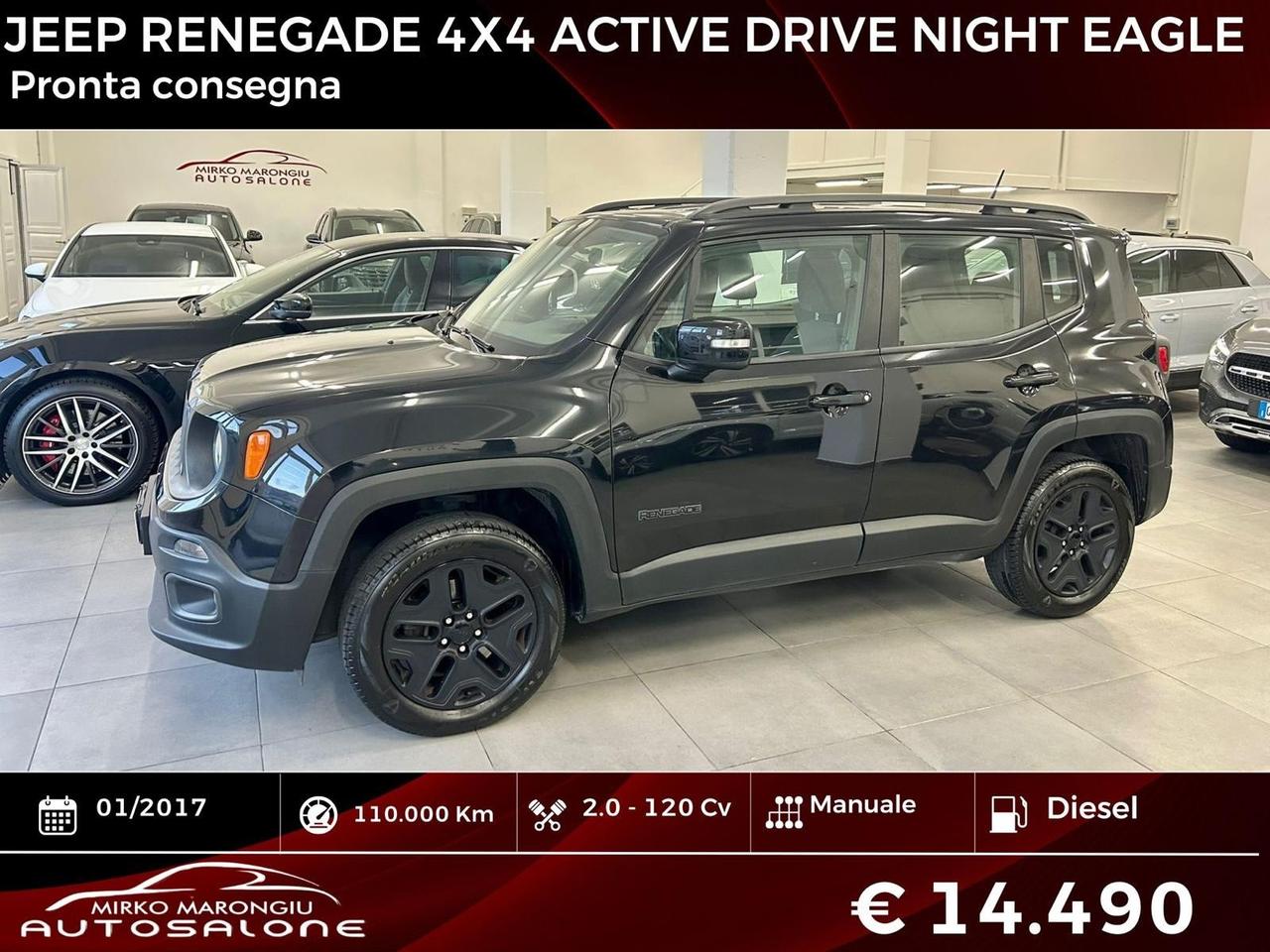 Jeep Renegade 2.0 Mjt 4WD Active Drive FINANZIABILE