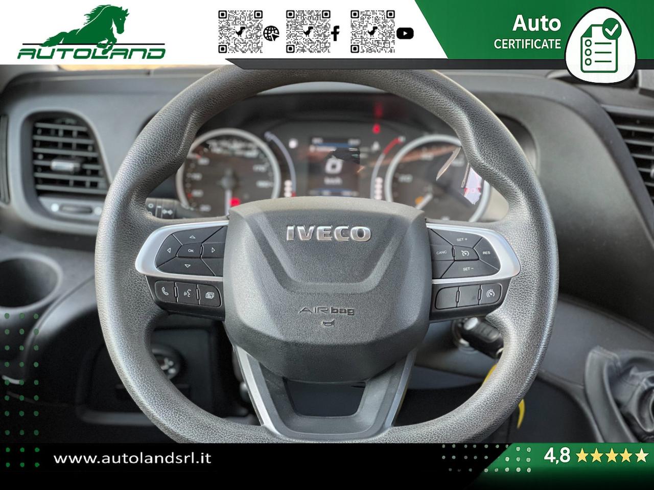 IVECO Daily 35 S14 D 3750 Doppia Cabina - WEBASTO - Clima Automatico - Gancio - Traino