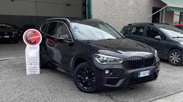 Bmw X1 sDrive20d Sport TETTO PANORAMICO PELLE TOTAL BLACK