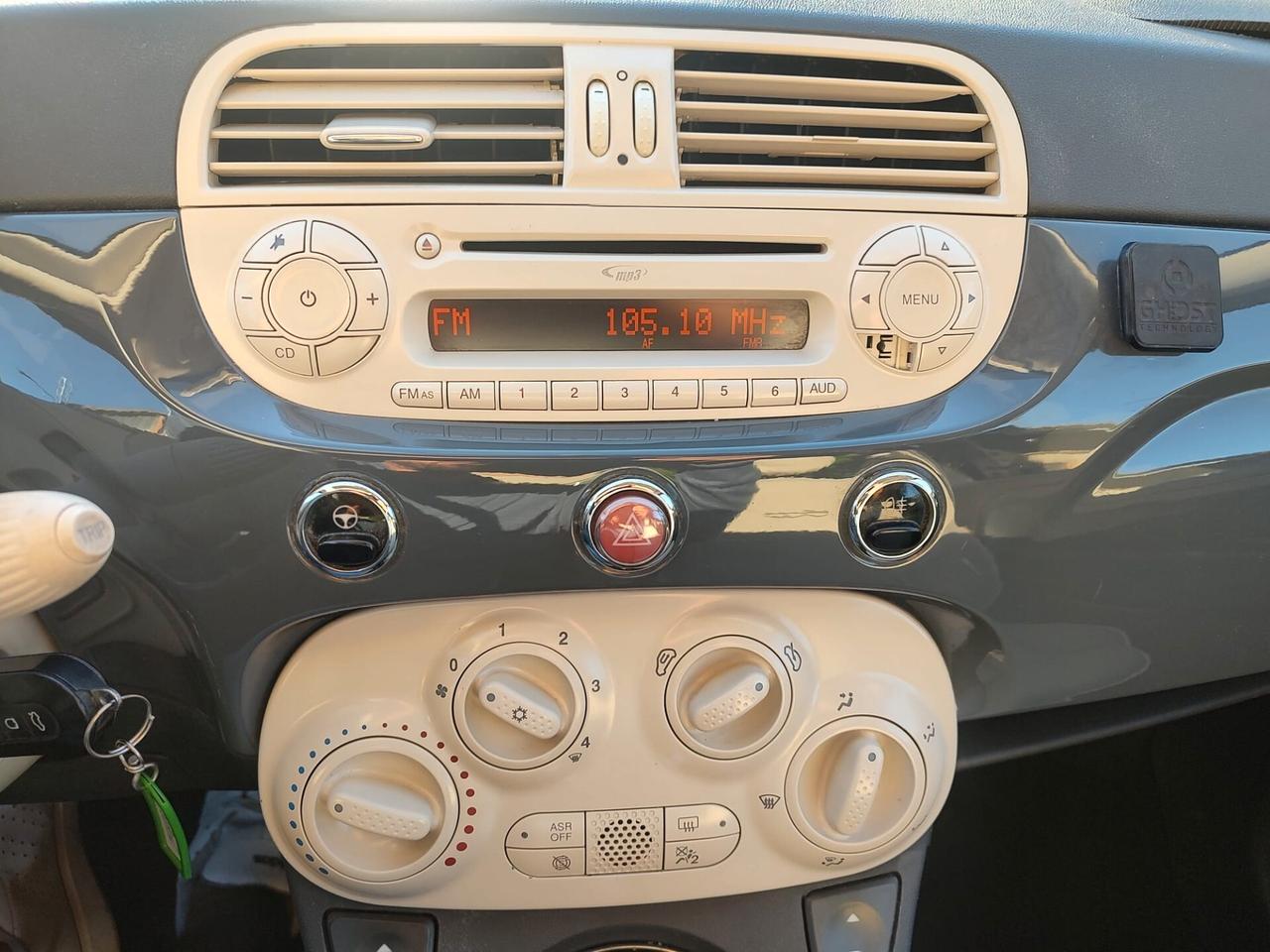 Fiat 500 1.3 Multijet 16V 95 CV Lounge CATENA DISTR. NUOVA, OK NEOPATENTATI, GARANZIA L. 12 MESI