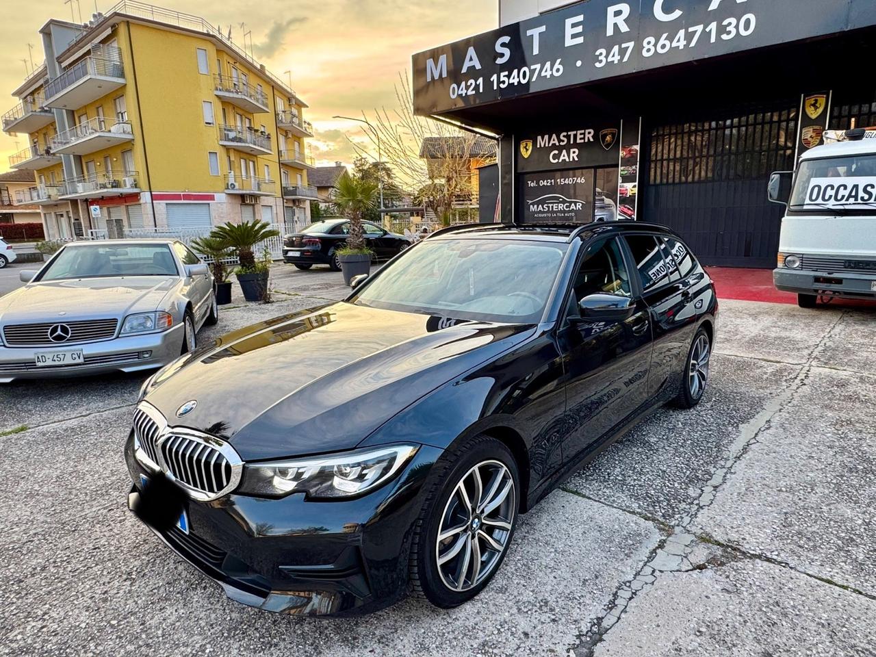 BMW 318d 2.0 150cv XENO NAVI AUT. TEL 2022 (PERMUTO)
