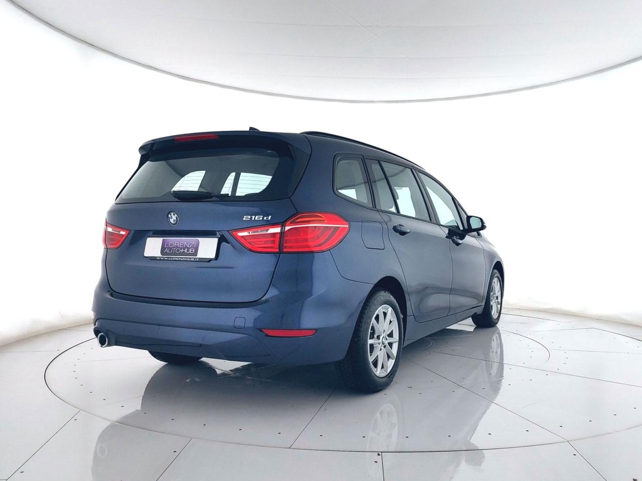 BMW 216d Gran Tourer Advantage 7p.ti auto LED+BLUETOOTH+NEOPATENATI