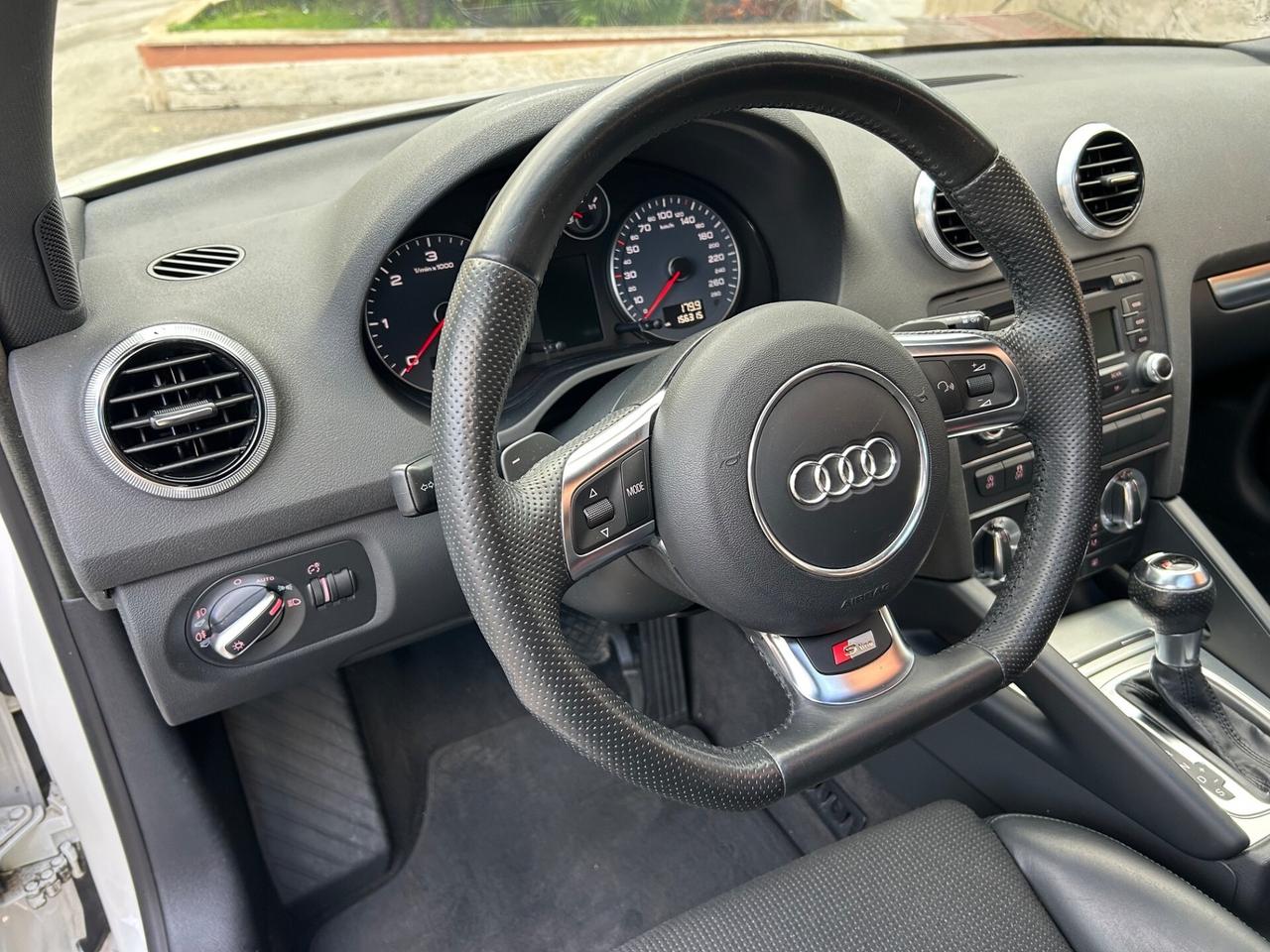 Audi A3 SPB 1.6 TDI Sline tagliandi ufficiali