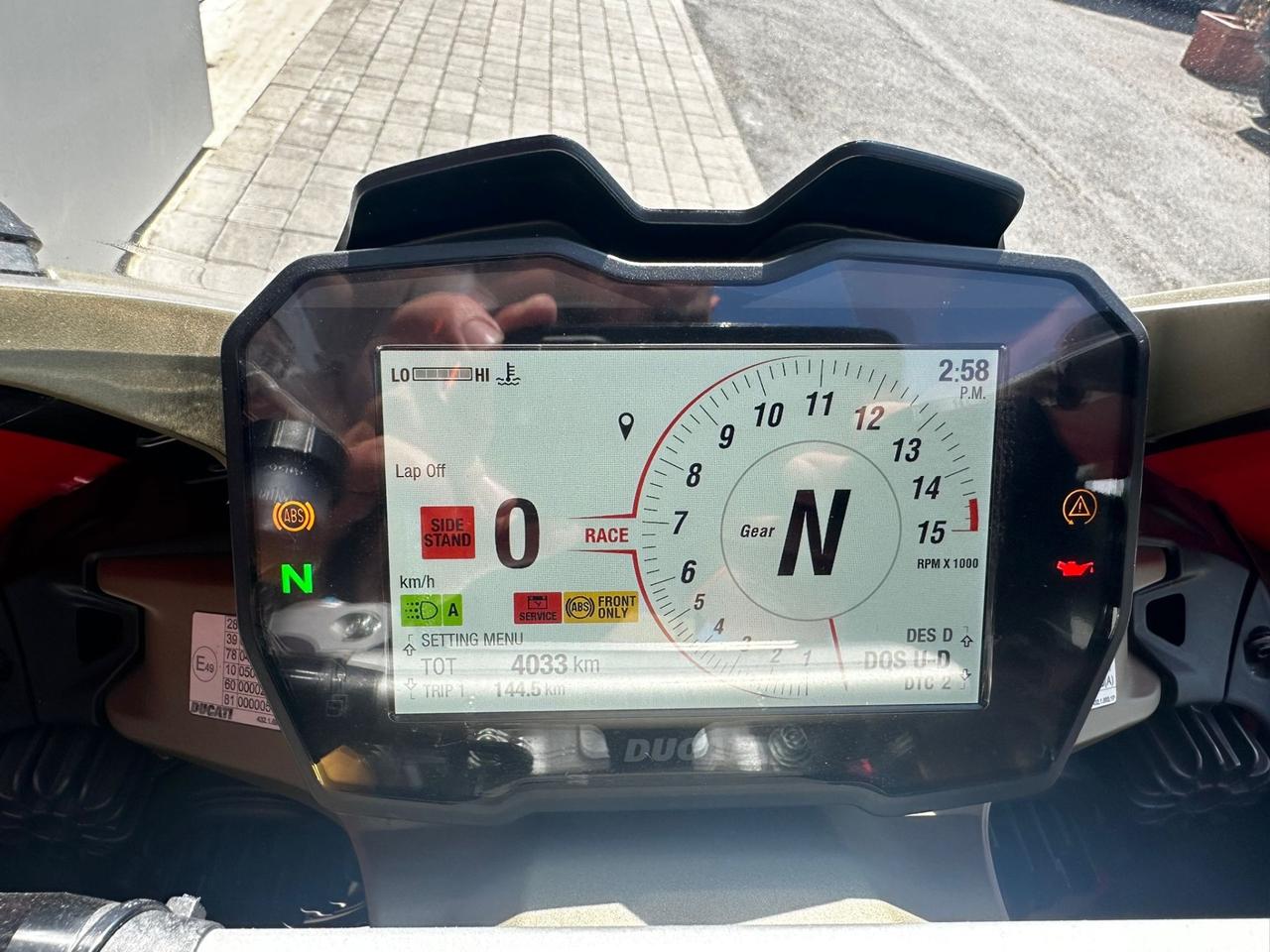 DUCATI PANIGALE V4 SPECIALE ACCESSORIATA 4000KM