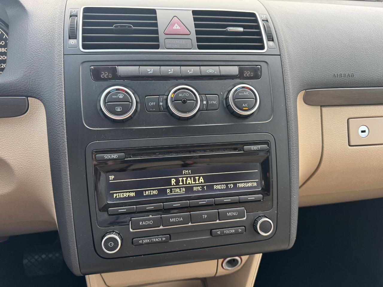 Volkswagen Touran 1.6TDI DSG Autom. 105CV - 7 Posti