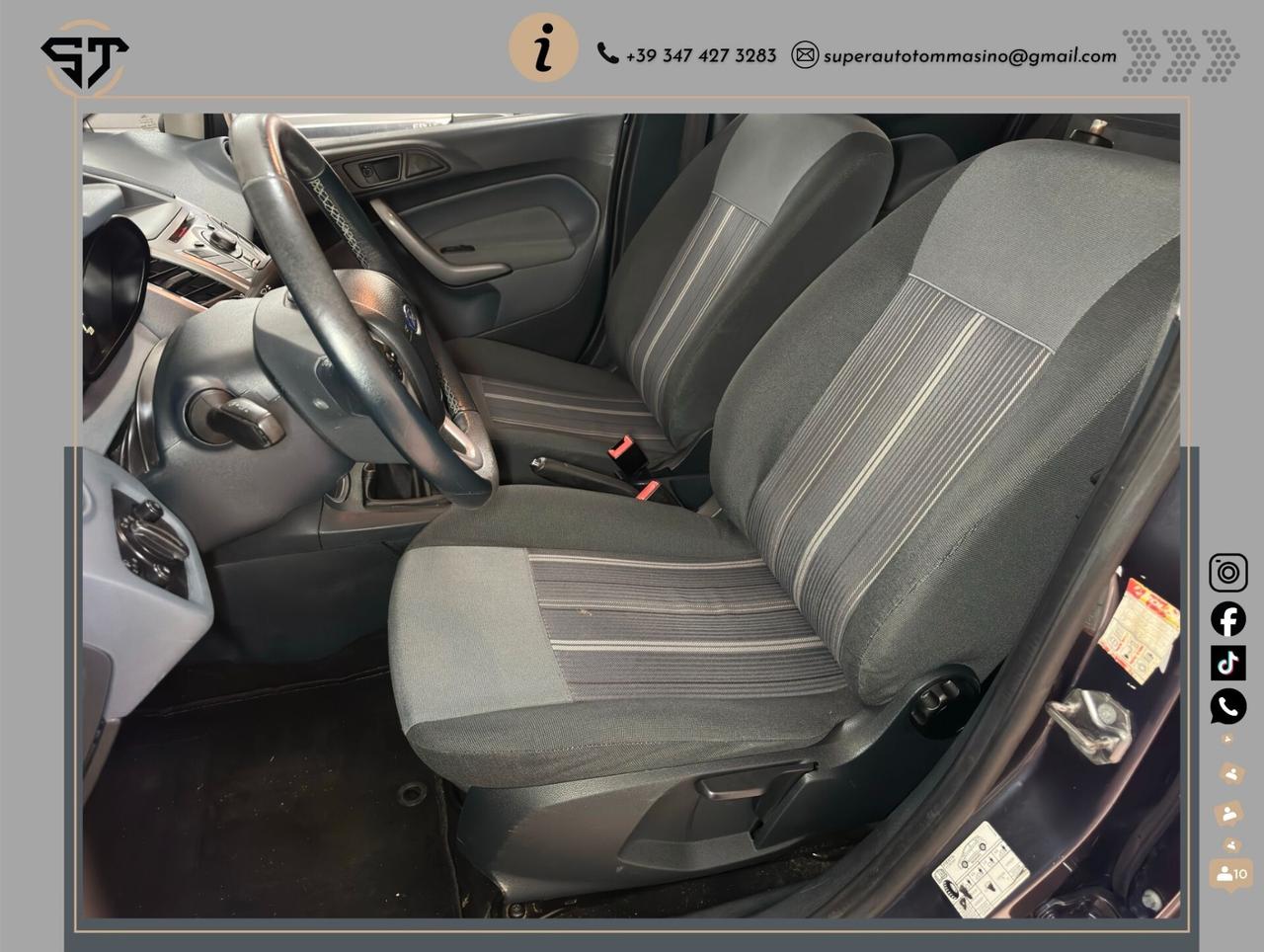 Ford Fiesta 1.2 82 CV 5 porte Titanium PERFETTA