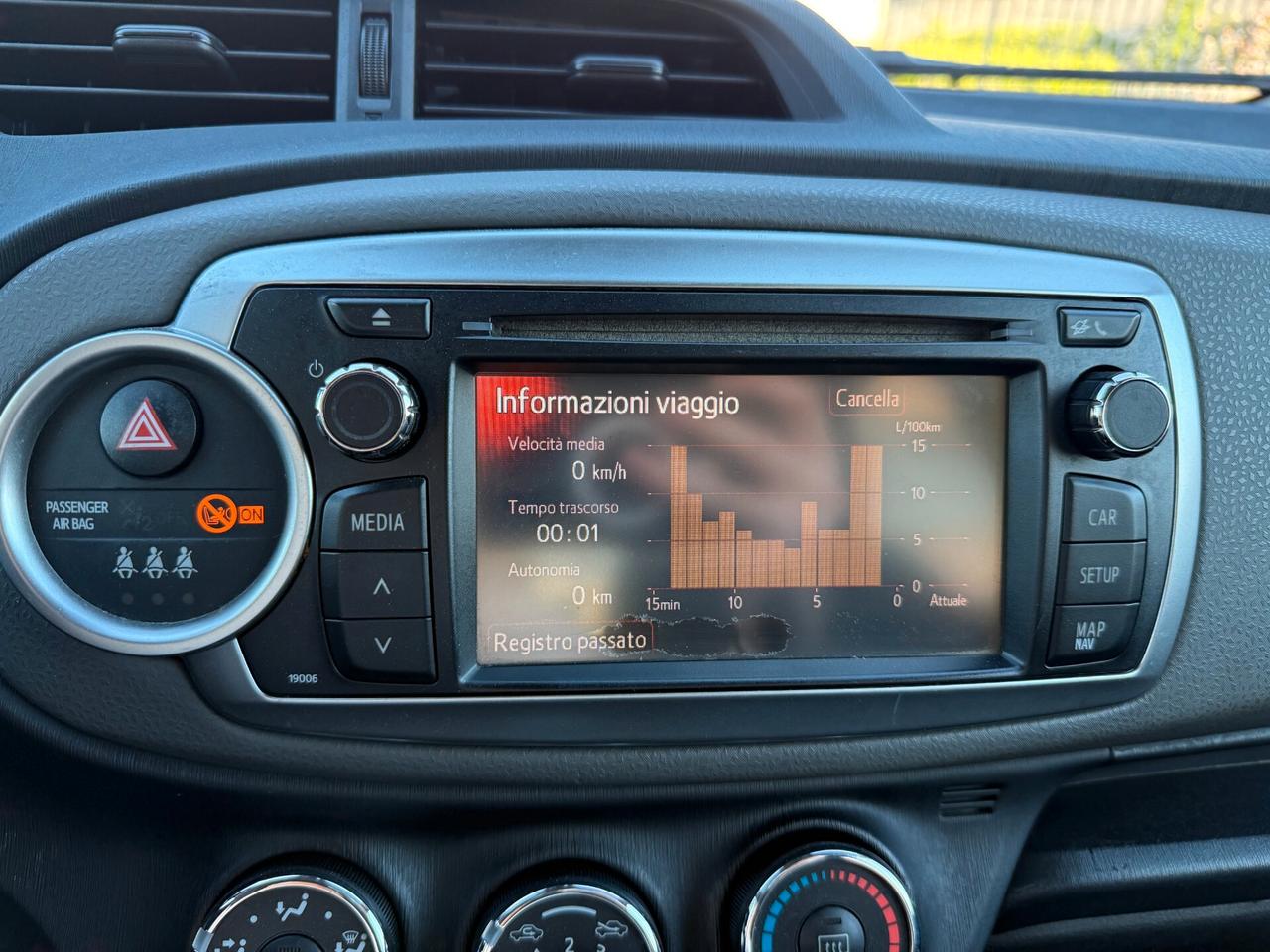 Toyota Yaris 1.0 5 porte Active RetroCam Bluetooth