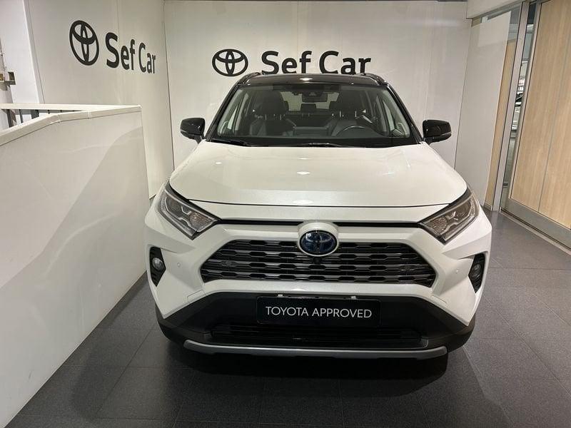 Toyota RAV4 2.5 HV (222CV) E-CVT AWD-i Lounge + TECH PACK + TETTO APRIBILE/PANORAMICO