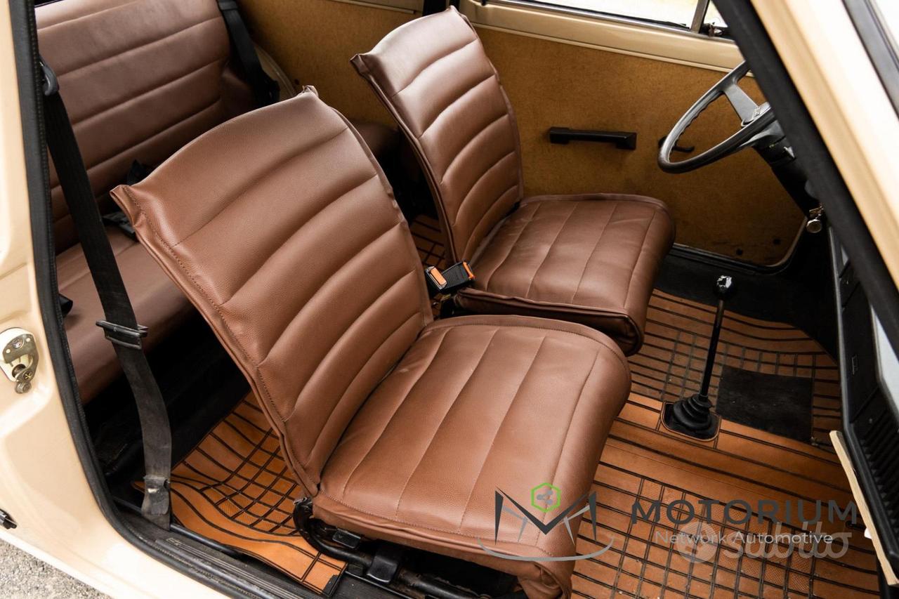 Fiat 127 "RUSTICA" - TARGA NERA ORIGINALE