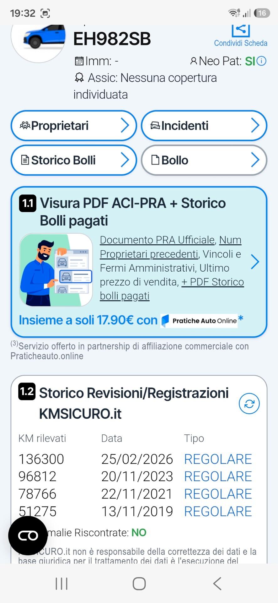 Fiat Panda 1.2 benzina 4x4 garantita 12 mesi