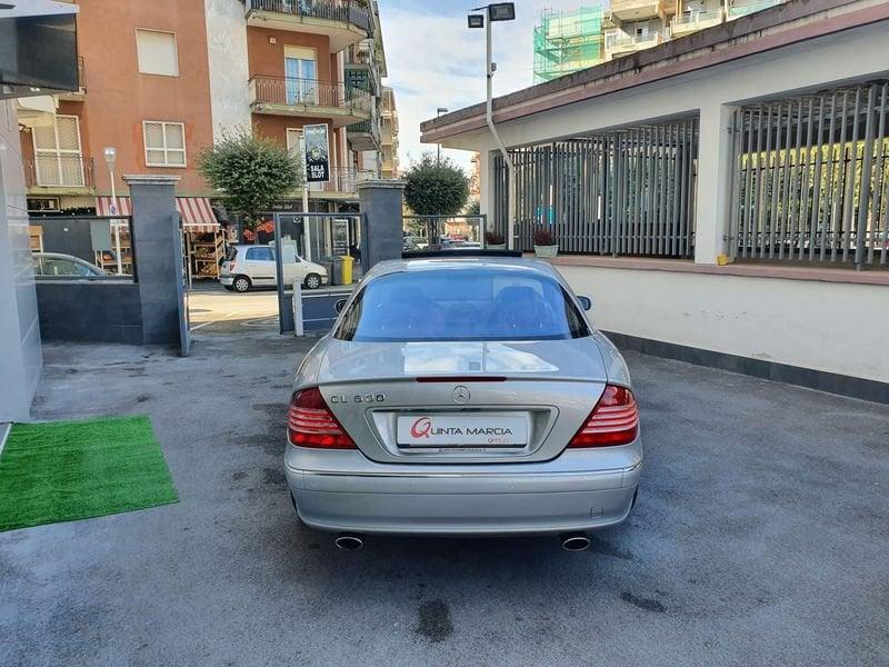 Mercedes-Benz Classe CL 600 500cv BITURBO ASI TARGA ORO-UNICA