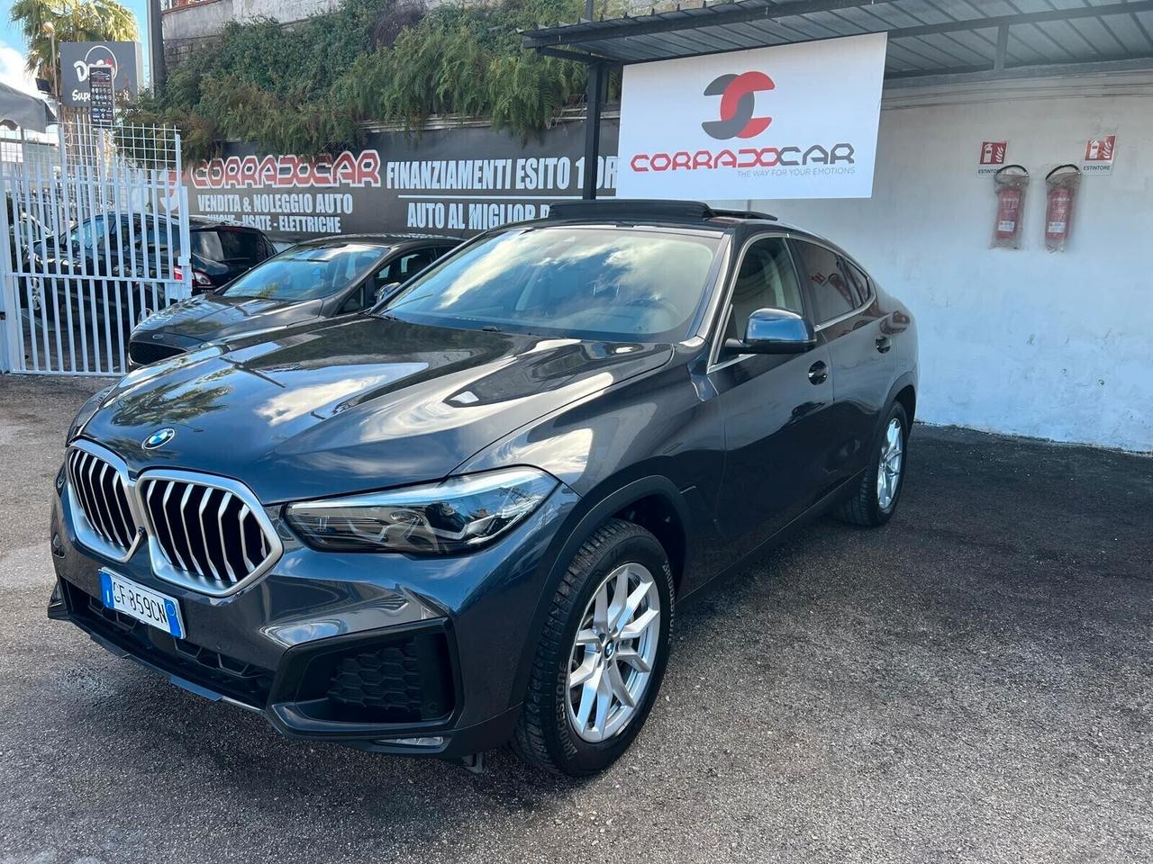 BMW NEW X6 40D 3.0 340CV TETTO 2021 TOP GAMMA