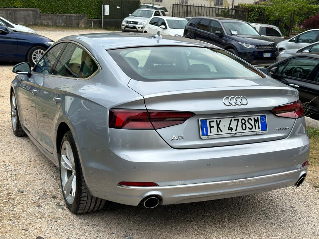 Audi A5 SPB 2.0 TFSI G-TRONIC EU6B SPORT KMCERT GARANZ UNICOPR
