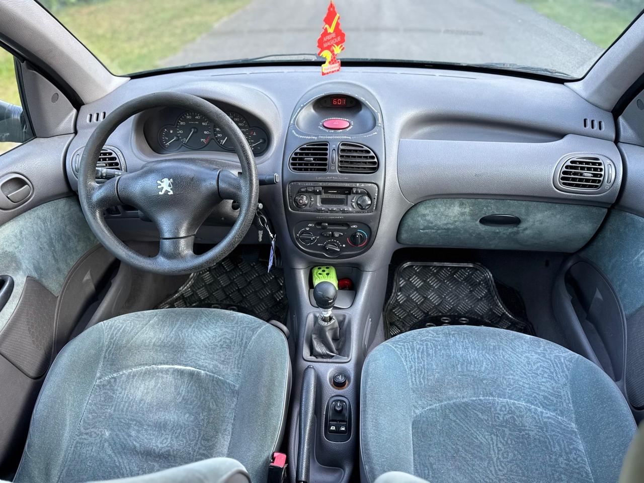 Peugeot 206 benzina con soli 110,000km