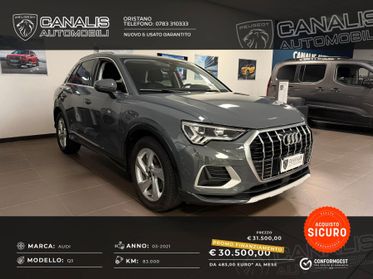 Audi Q3 35 TDI 150CV S tronic Advanced 2022 AZIENDALE
