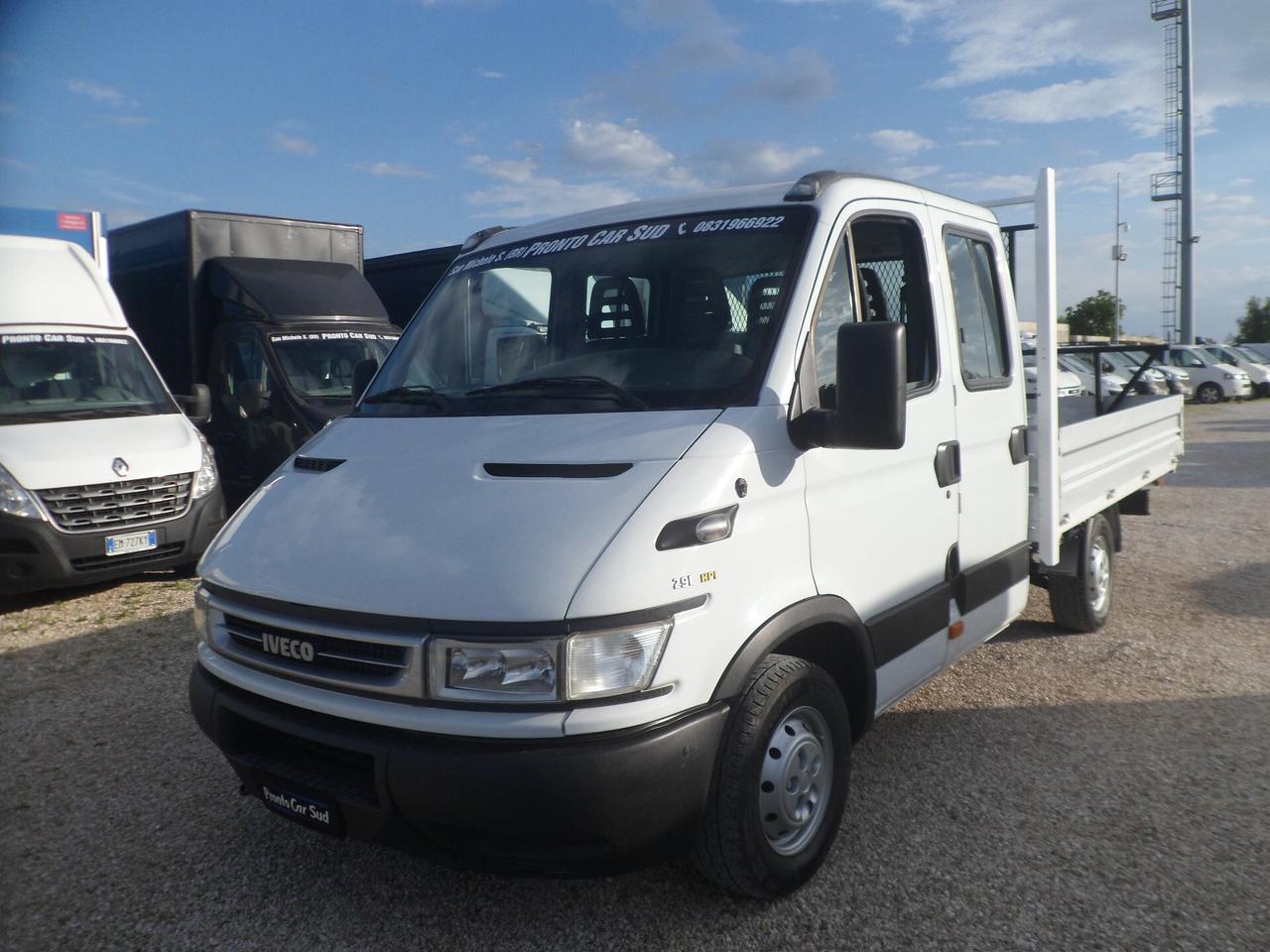 Iveco Daily 35s12 doppia cabina cassone fisso