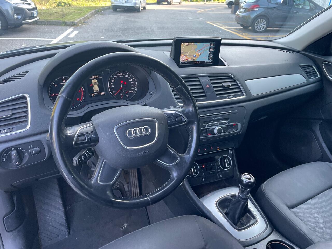 Audi Q3 2.0 TDI 120 CV*Neopatentati*Cinghia fatta*Euro 6