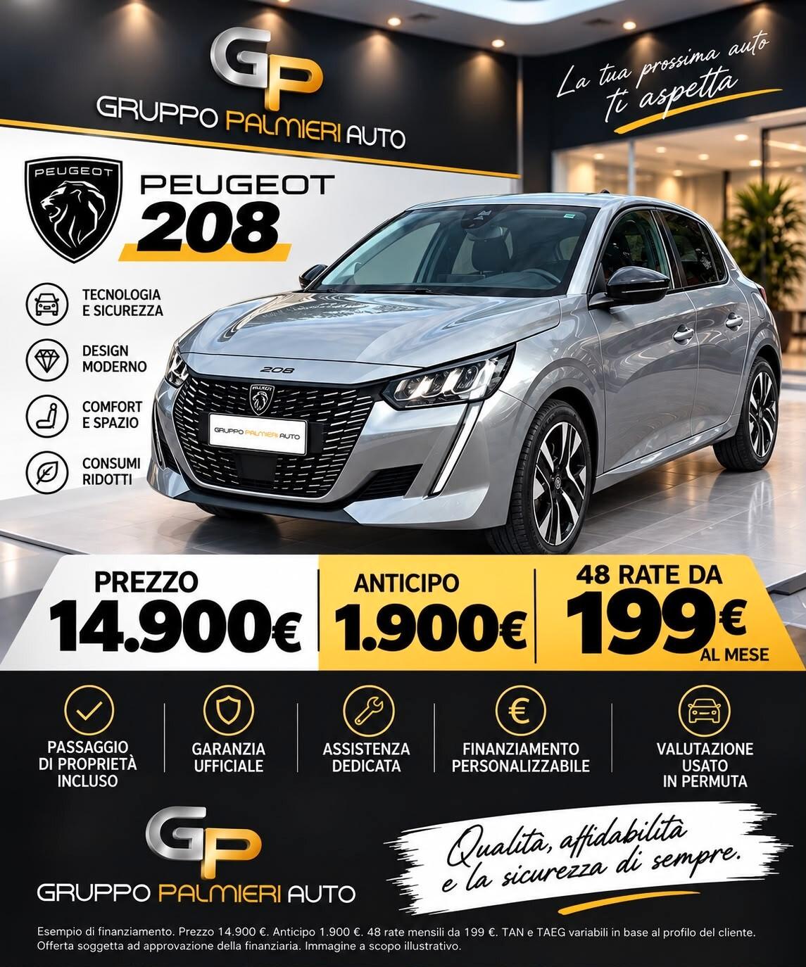 Peugeot 208 PureTech 100 Stop&Start 5 porte Allure