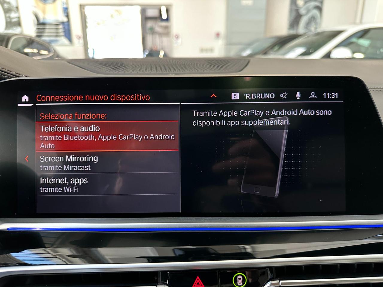 BMW X6 M 50d-Fari Laser-22"-Tetto-Camera 360-Individual-IVA