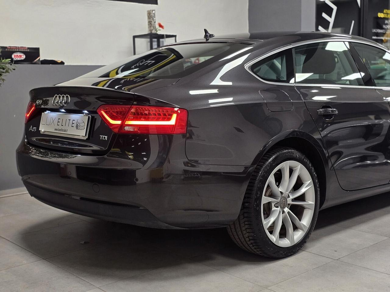 Audi A5 Sportback 2.0 TDI_177CV_76.999 KM_LED_MANUALE!!!
