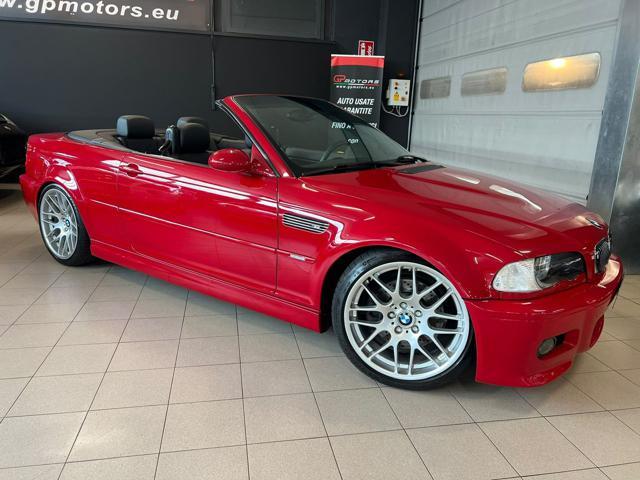 BMW M3 Cabrio 3.2 343CV MANUALE! ROSSA ORIGINALE !
