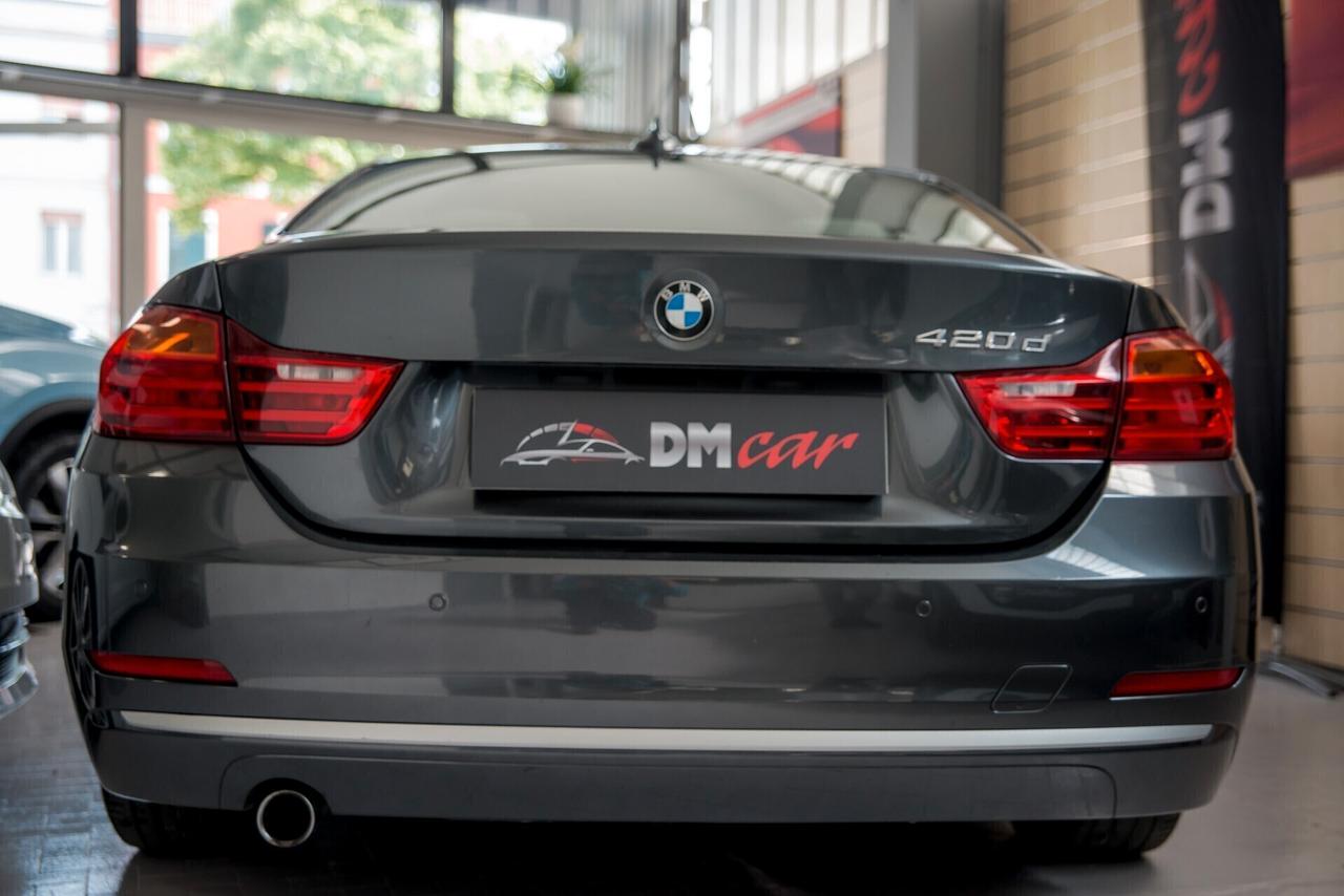BMW 420 D 184 CV COUPE' MODERN AUTOMATICO CERCHI PELLE TESSUTO