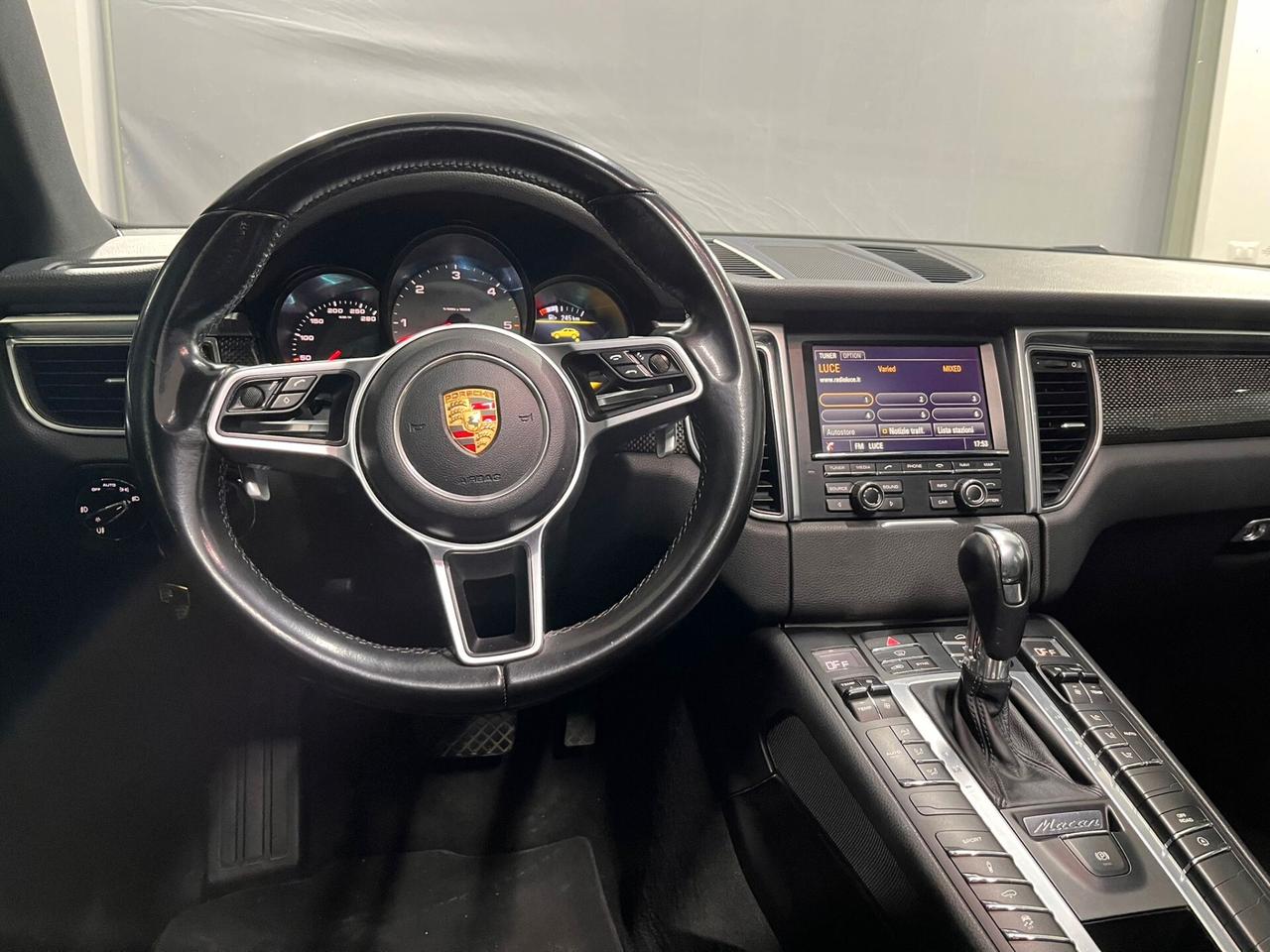 Porsche Macan 3.0 S Diesel tetto panoramico gangio traino