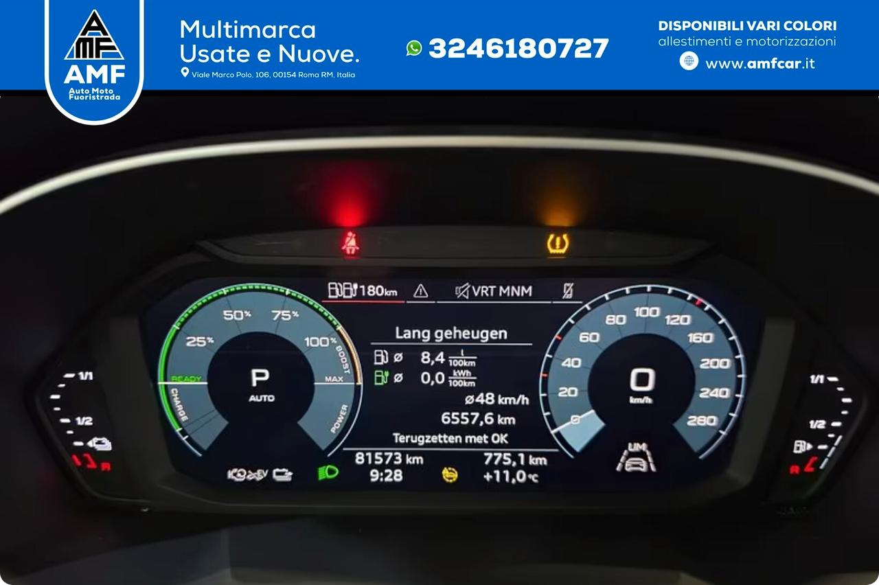 Audi Q3 1.4 45 TFSIe S-Line Ext. Aut. LED Virtual Na