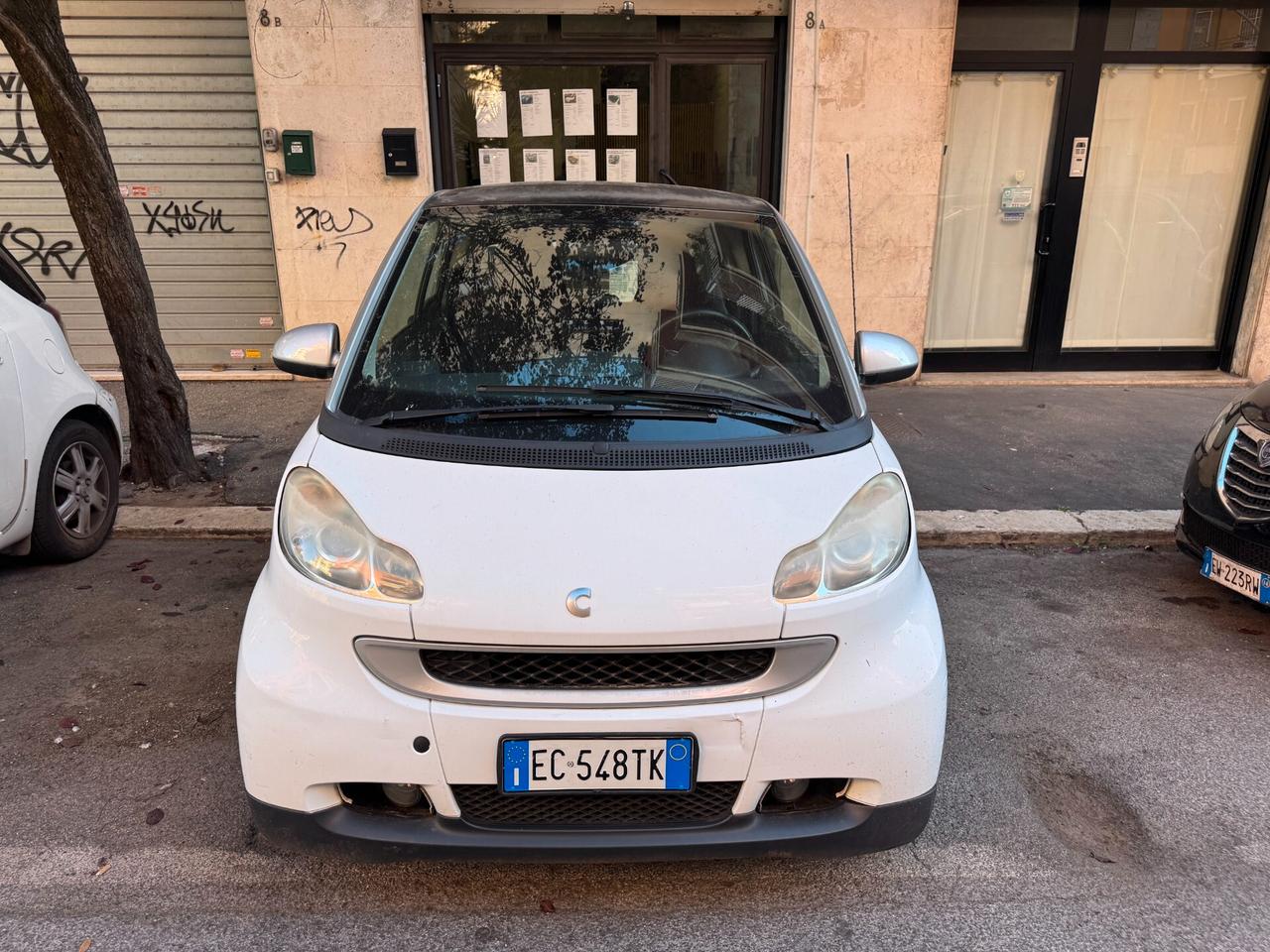 Smart ForTwo Turbo coupé passion Palette al volante
