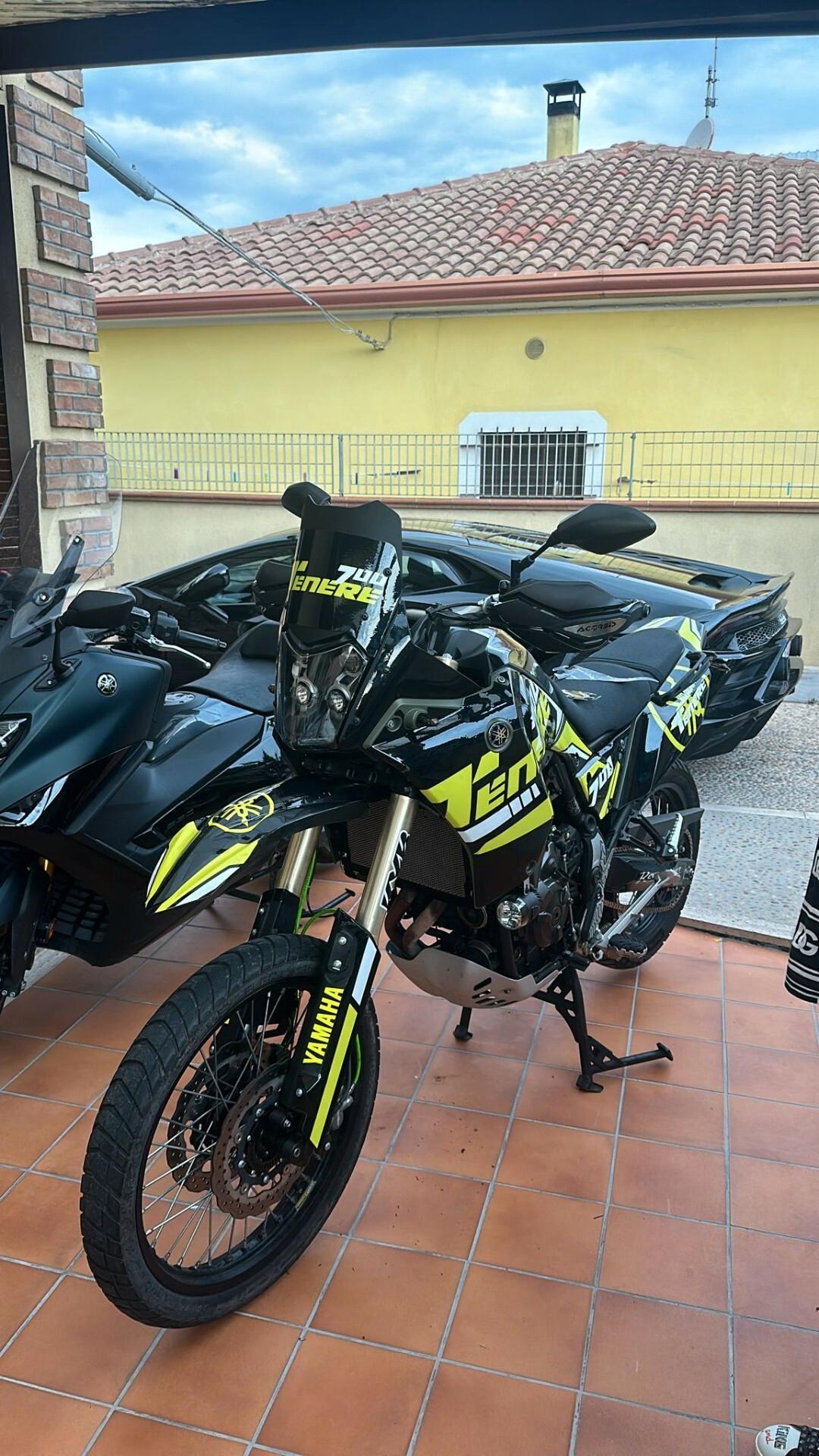 Yamaha Ténéré 700 accessoriata