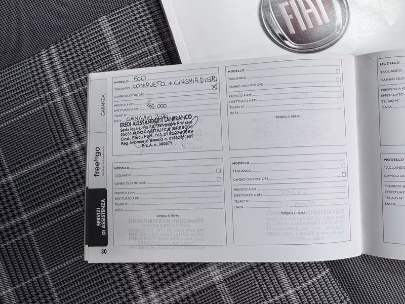 FIAT 500 1.2 Lounge 69cv TETTO APRIBILE NAVI SENSORI