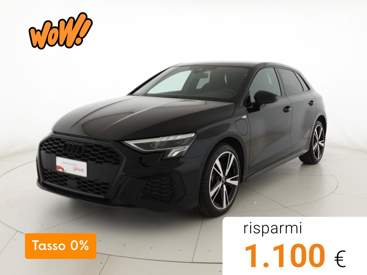 Sportback 40TFSIe 204CV S tronic Identity Black