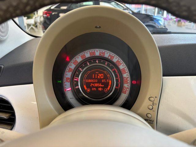 FIAT 500 1.2 69CV Lounge *TETTO PANO*DISTRIBUZ. ESEGUITA*