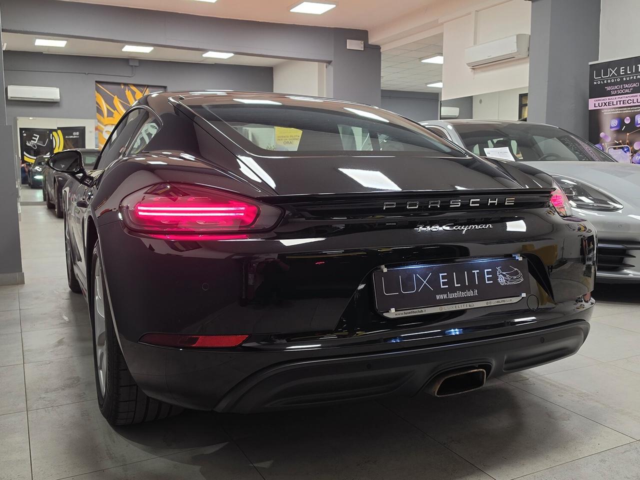 Porsche Cayman 718 (982) 2.0 300cv MANUALE _ SEDILI RISCALDATI GARANZIA 12 MESI _ INTERNI ATELIER