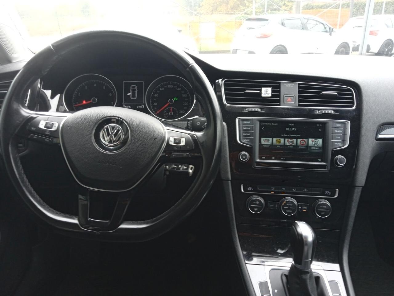 Volkswagen Golf TSI HIHGLINE 17" SENS PARK DOPPI NAVY CRUISE CONTROL SEDILI SPORTIVI IN ALCANTARA