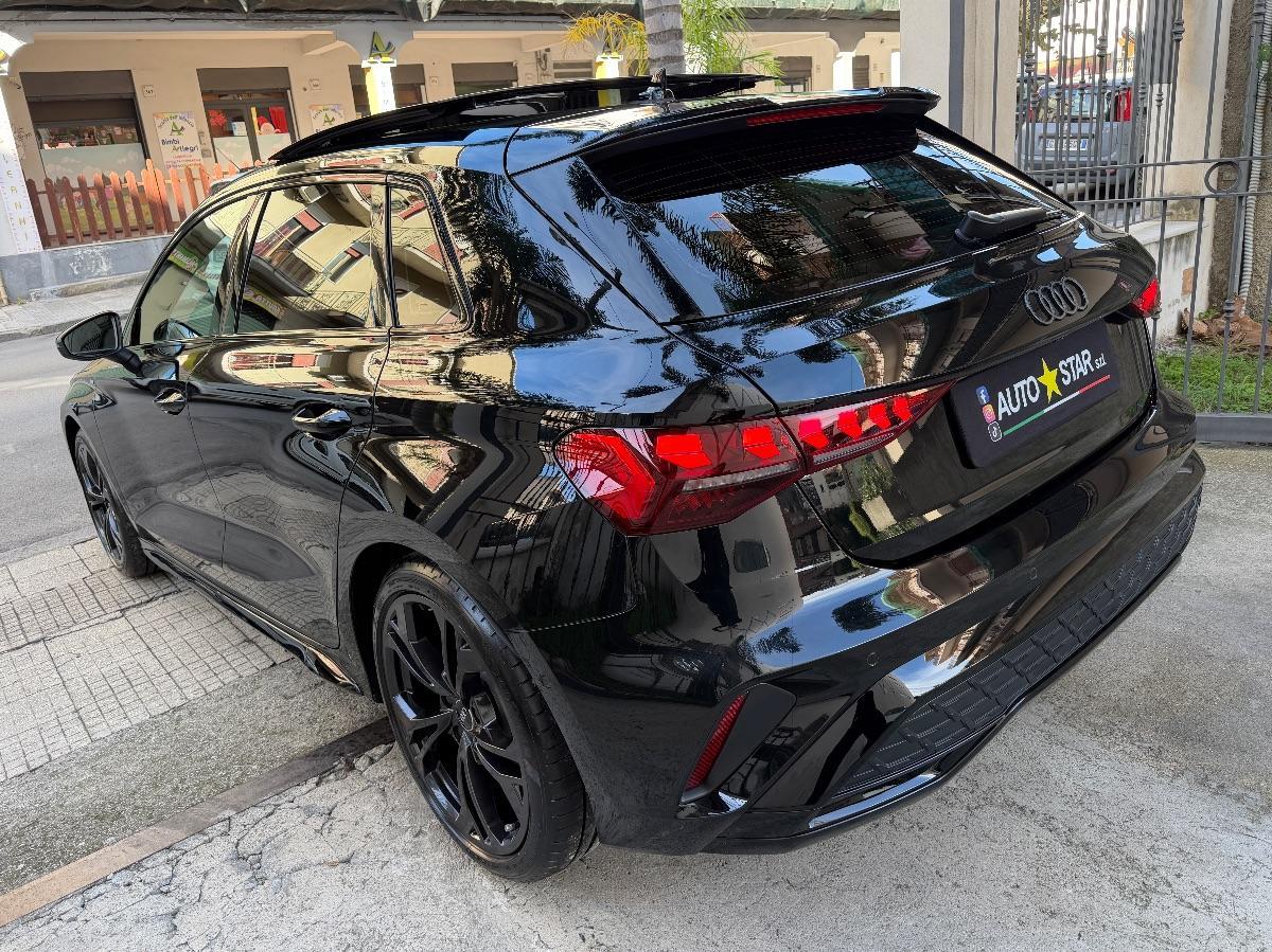 New Audi A3 Sportback 35 TDI S-line Identity Black 150CV