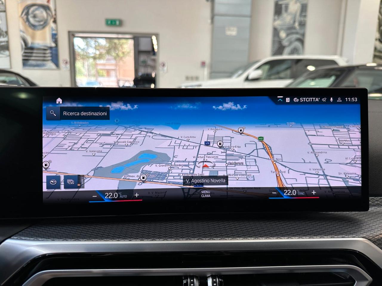 BMW 320 d Touring mhev xdrive MSport-19"-Tetto-Pelle-Carplay-Camera